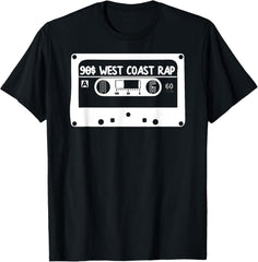 90s Music West Coast Hip Hop Cassette T Shirt