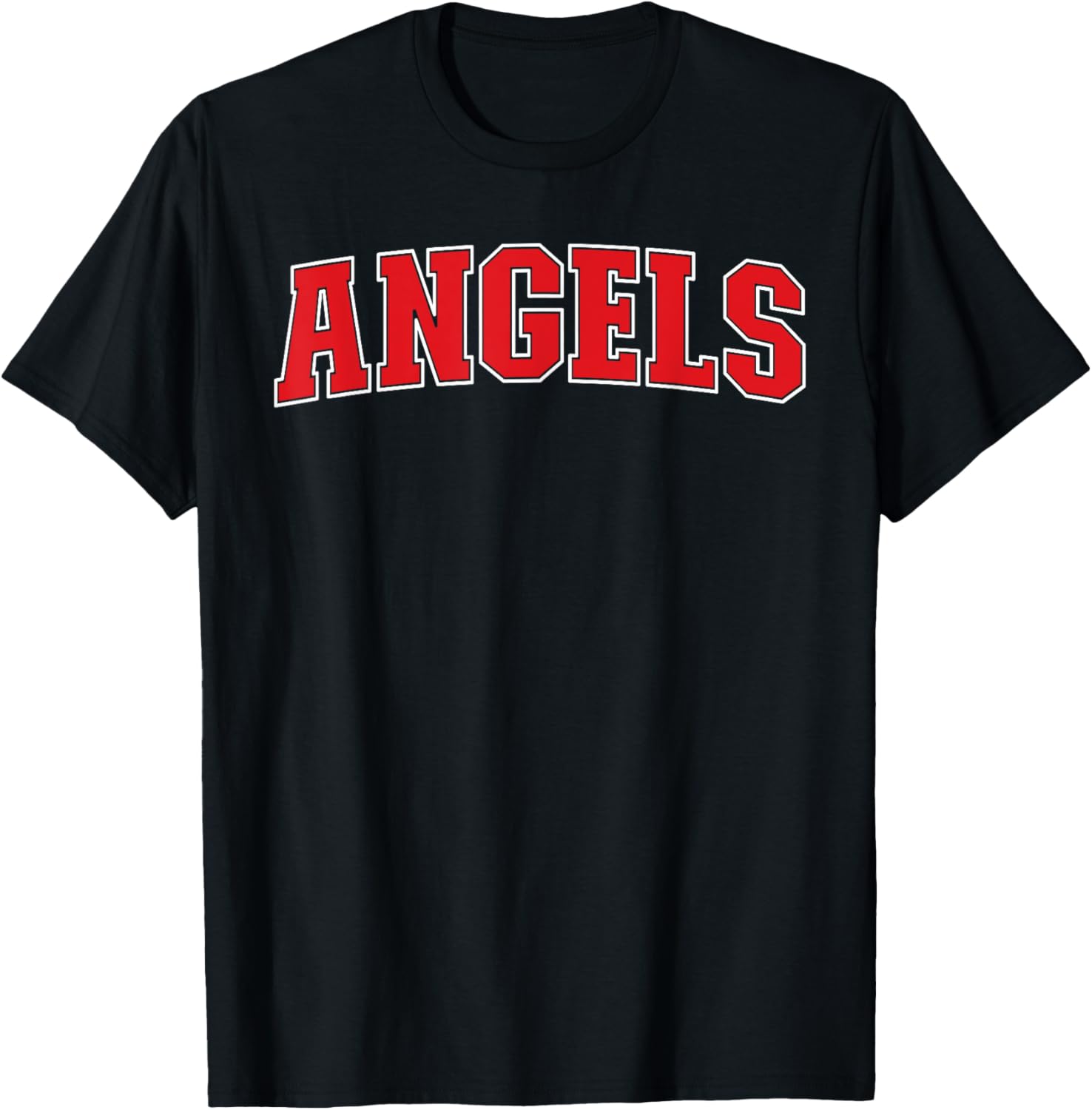Angels California Souvenir Trip College Style Red Text
