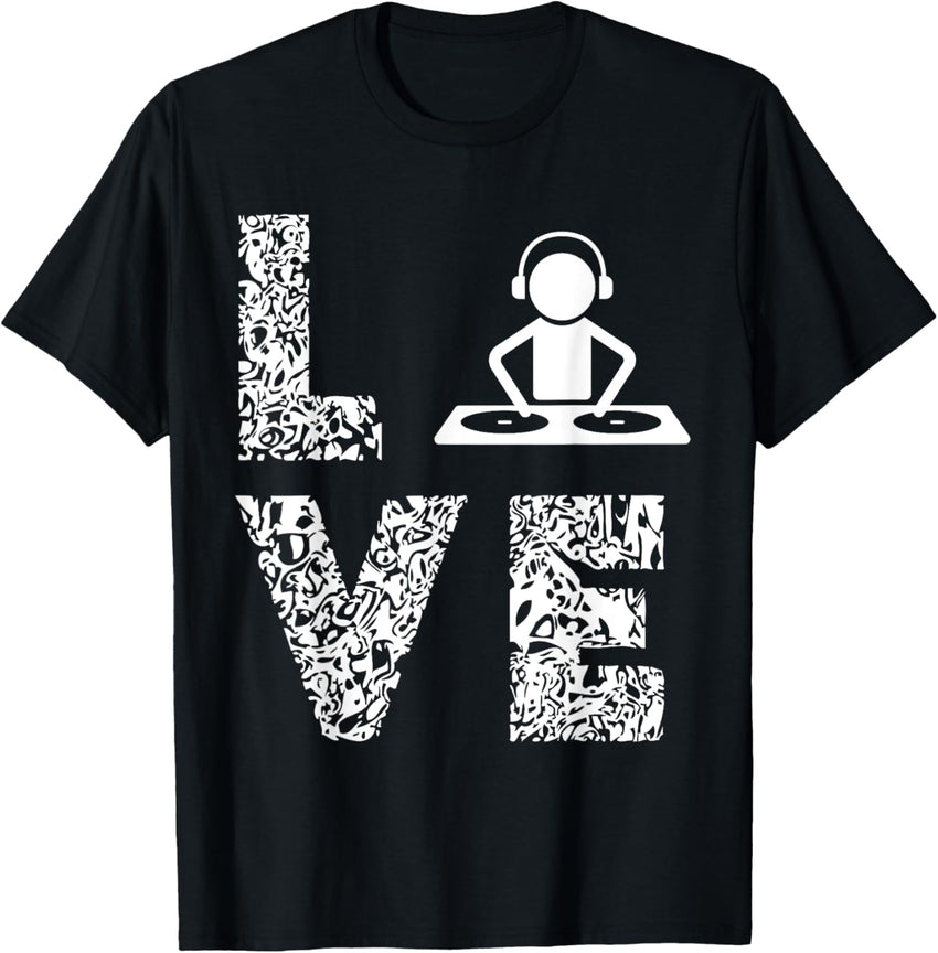 DJ Turntable Love Disc Jockey DJ Music Producer
