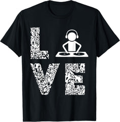 DJ Turntable Love Disc Jockey DJ Music Producer