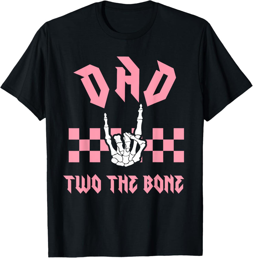 Dad Bad Two the Bone Birthday 2 Years Old Birthday
