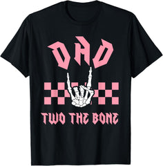 Dad Bad Two the Bone Birthday 2 Years Old Birthday