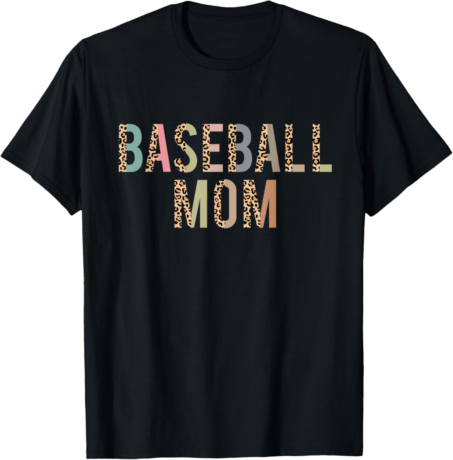 Baseball Mom Leopard Print Baseball Mother's Day