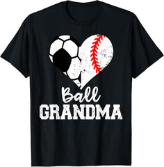 Ball Grandma Funny Soccer Baseball Grandma