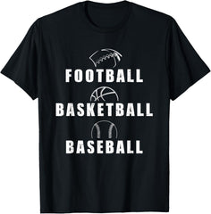 3 sport athletes football, basketball, baseball multi sport