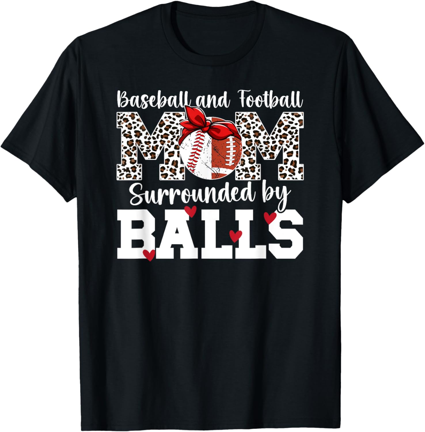 Baseball And Football Mom Funny Football Baseball Mom