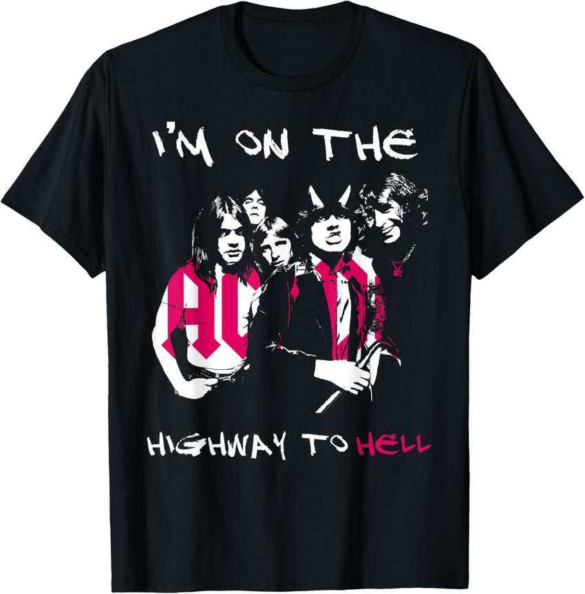 AC\/DC Rock Music Band I'm On The Highway To Hell
