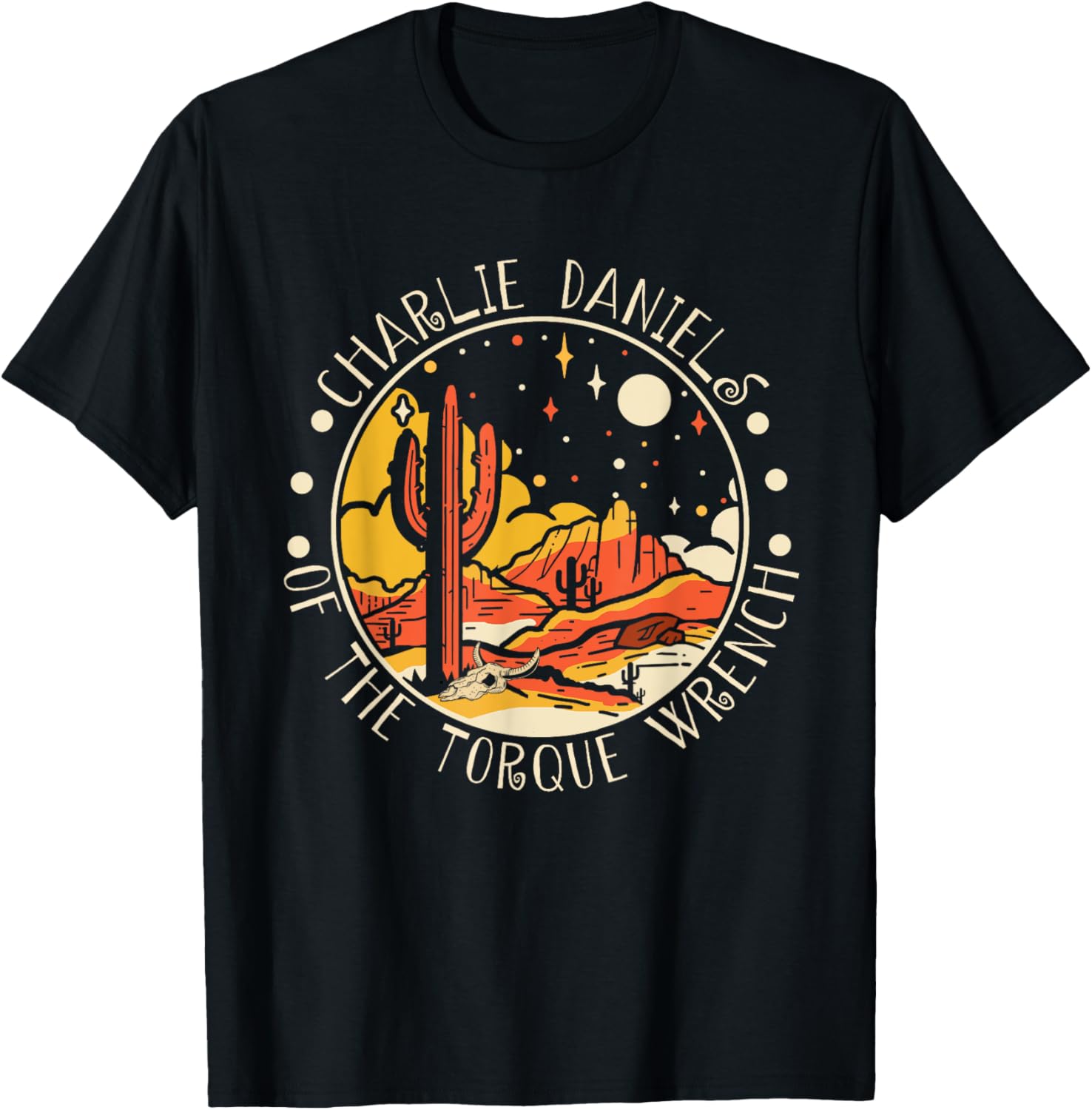 Charlie Daniels Of The Torque Wrench Cactus Desert Sunset