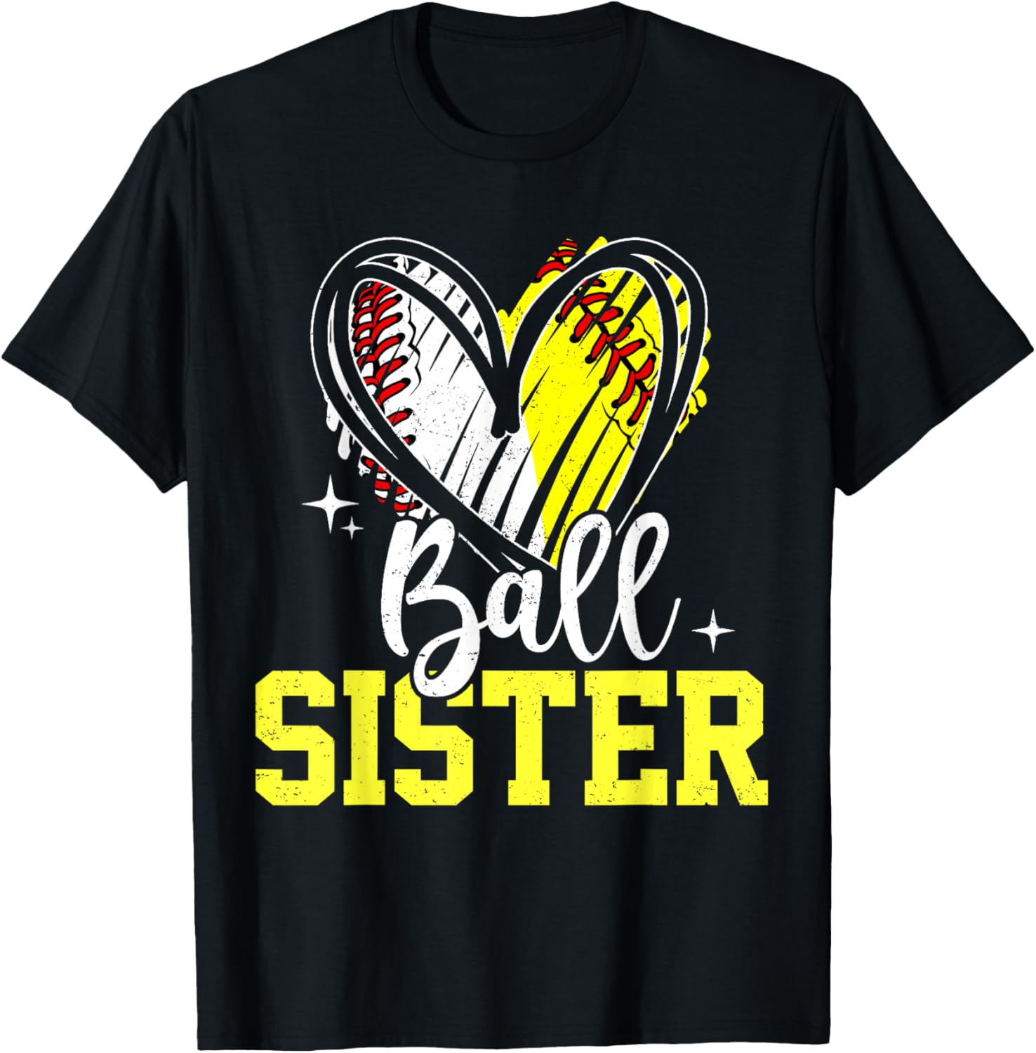 Ball Sister Softball Baseball Sister