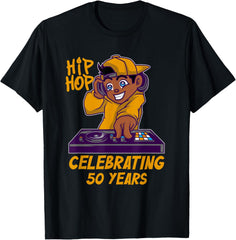 50th Anniversary Black History DJ Dance Rapper Hip Hop Music