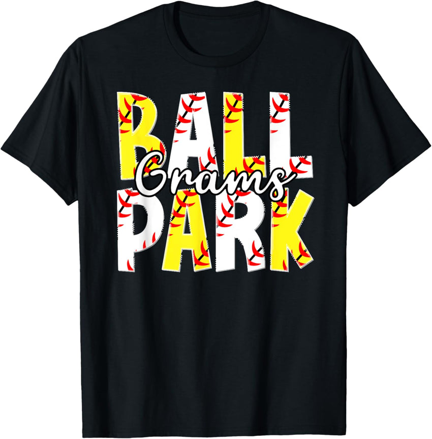 Ballpark Grams Grandma Softball Baseball Grams Of Ballers