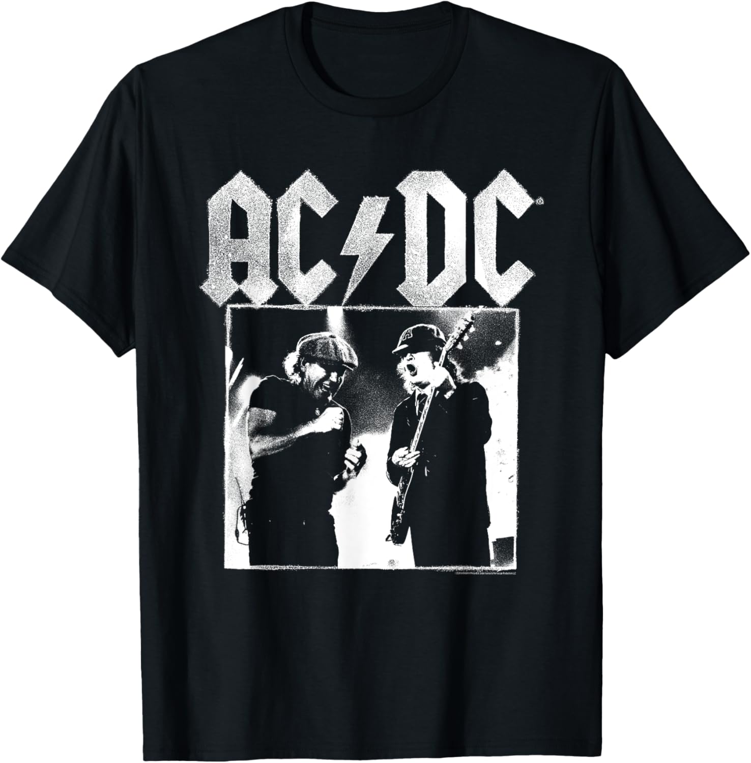 AC\/DC Angus and Brian Distressed Photo