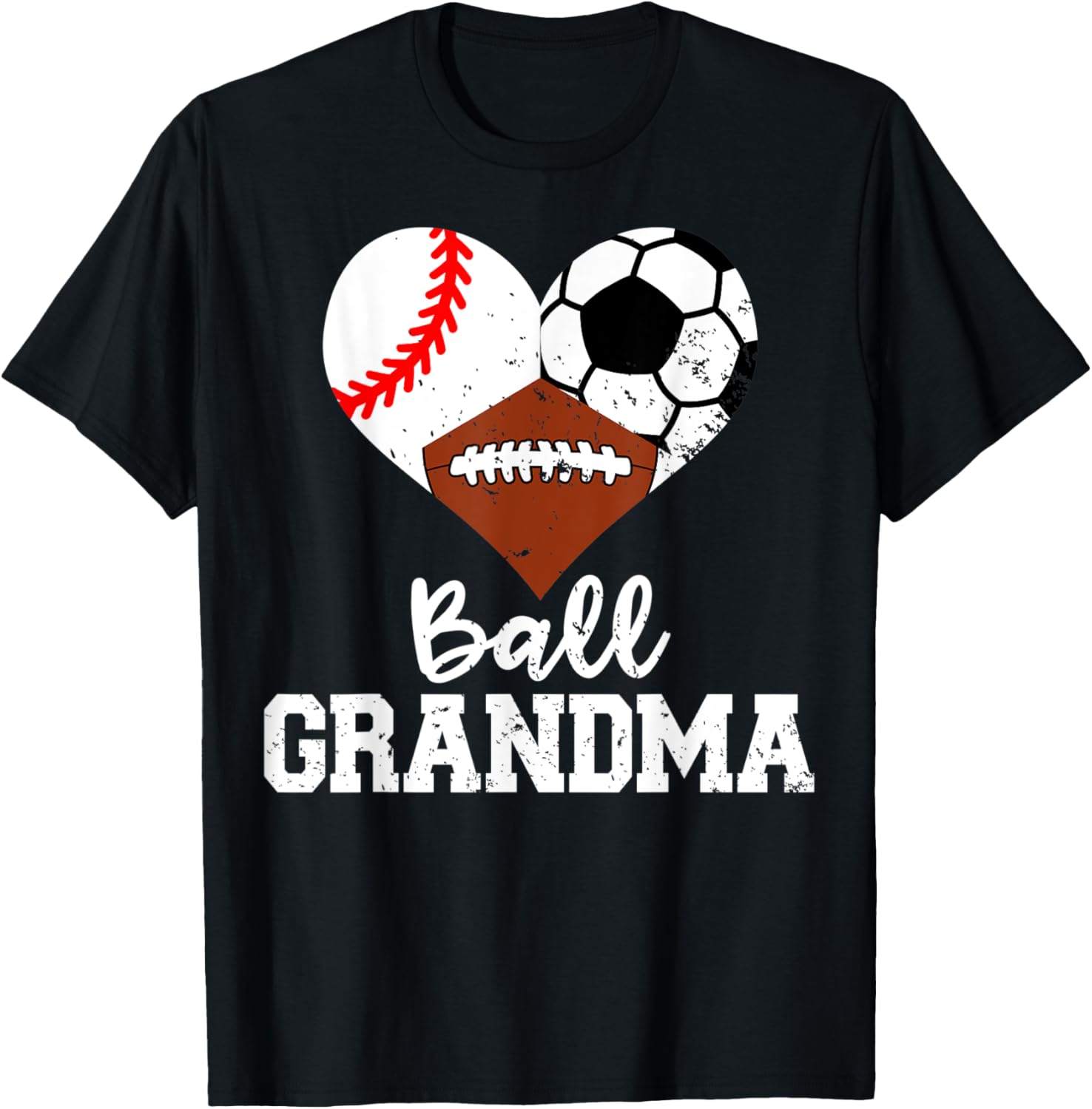 Ball Grandma Funny Baseball Soccer Football