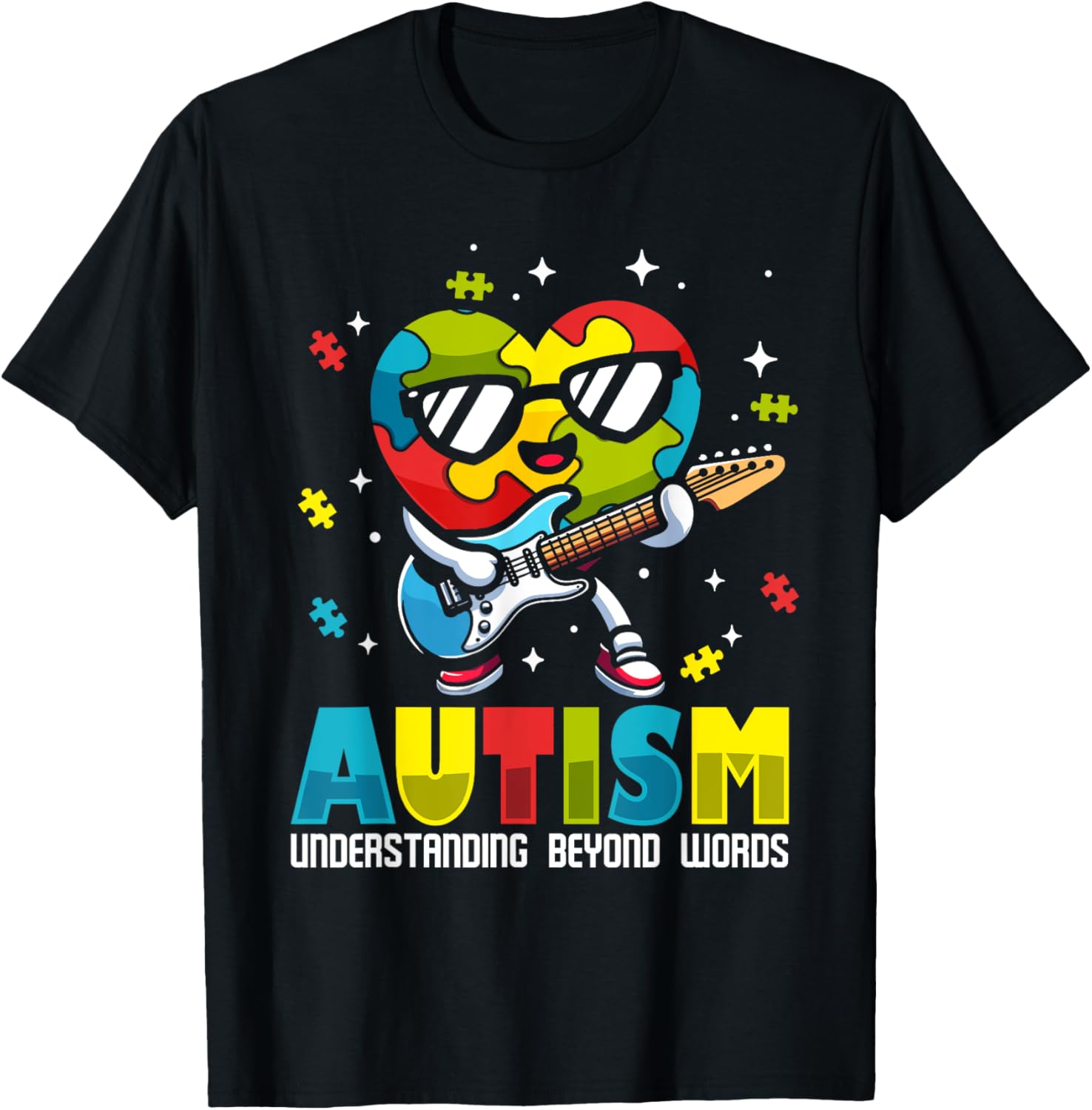 Autism Awareness Music Lover Graphic Understanding Quote