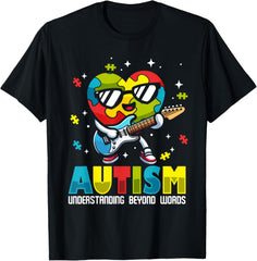 Autism Awareness Music Lover Graphic Understanding Quote