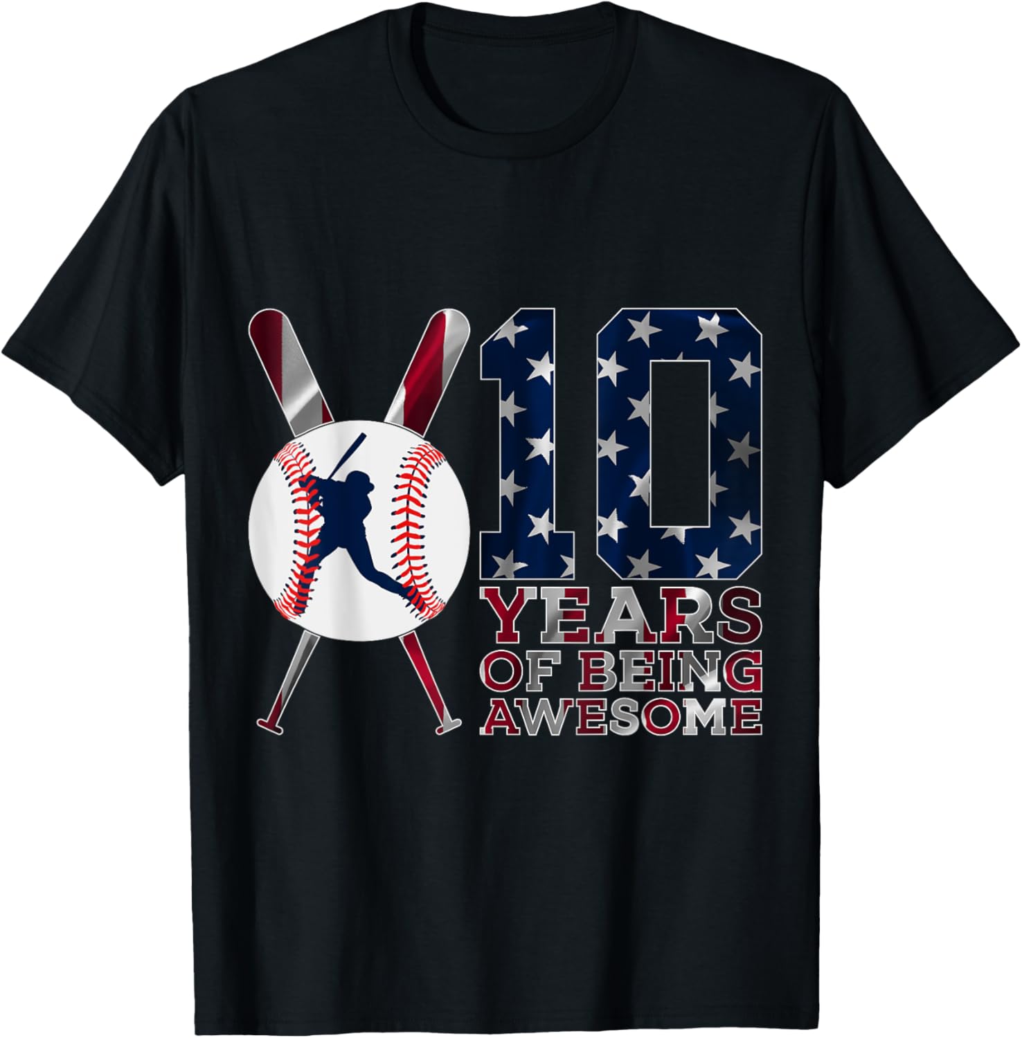 10 YEARS OF BEING AWESOME BASEBALL 10TH BIRTHDAY