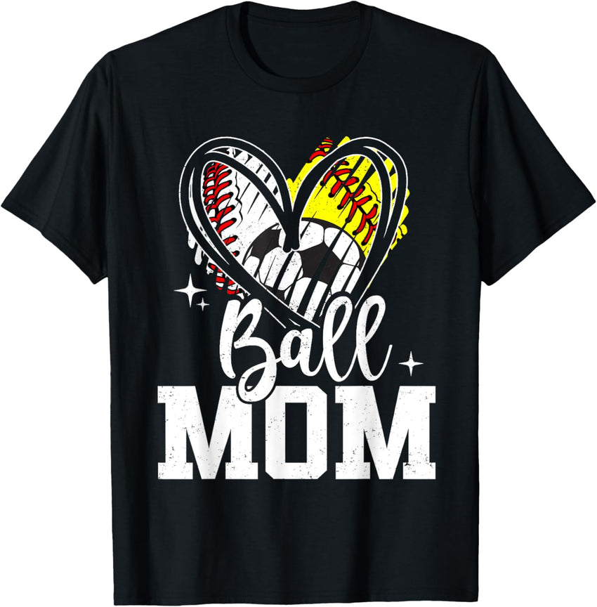 Ball Mom Baseball Softball Soccer Mom