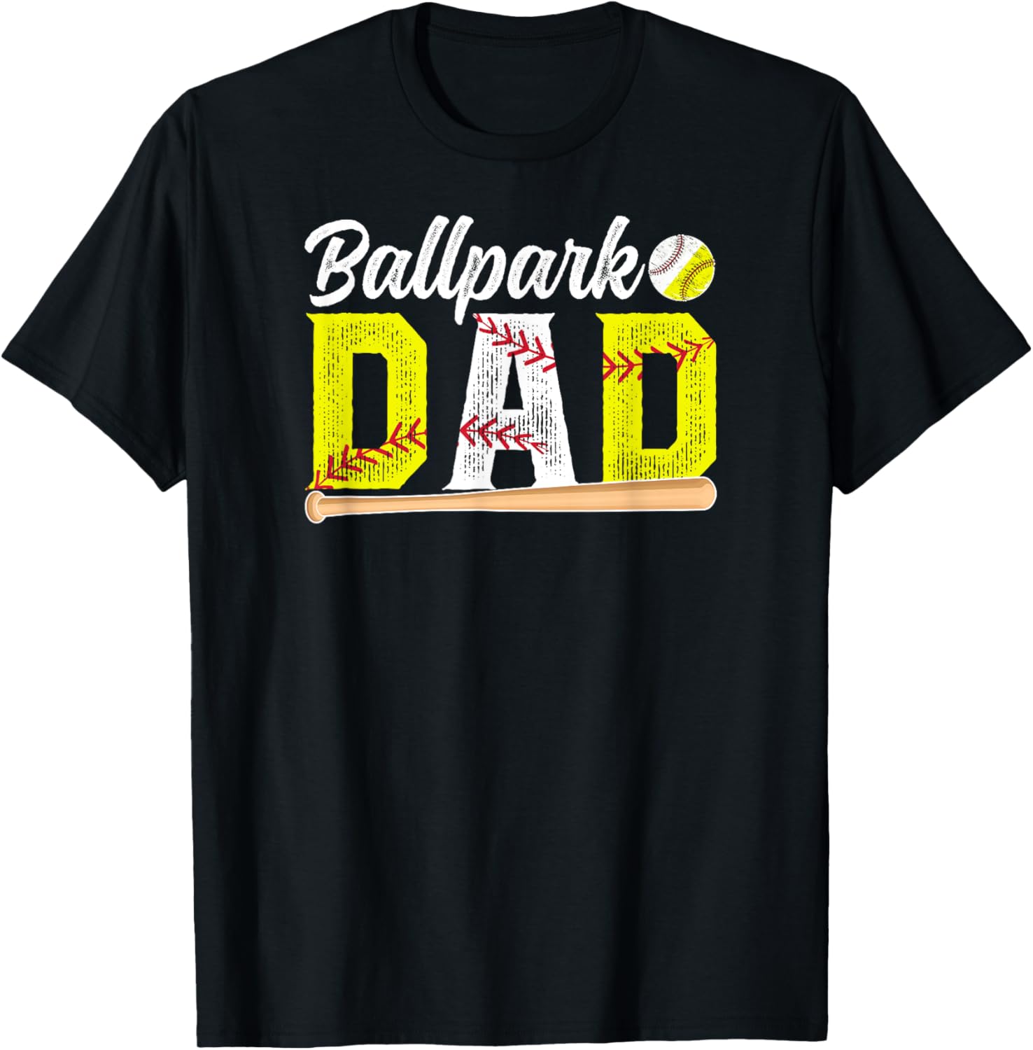 Ballpark Dad Baseball Softball Dad Of Ballers