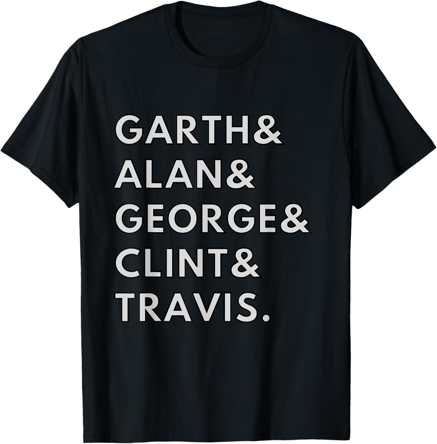 90s Country Men Singers Garth & Clint Alan George Travis