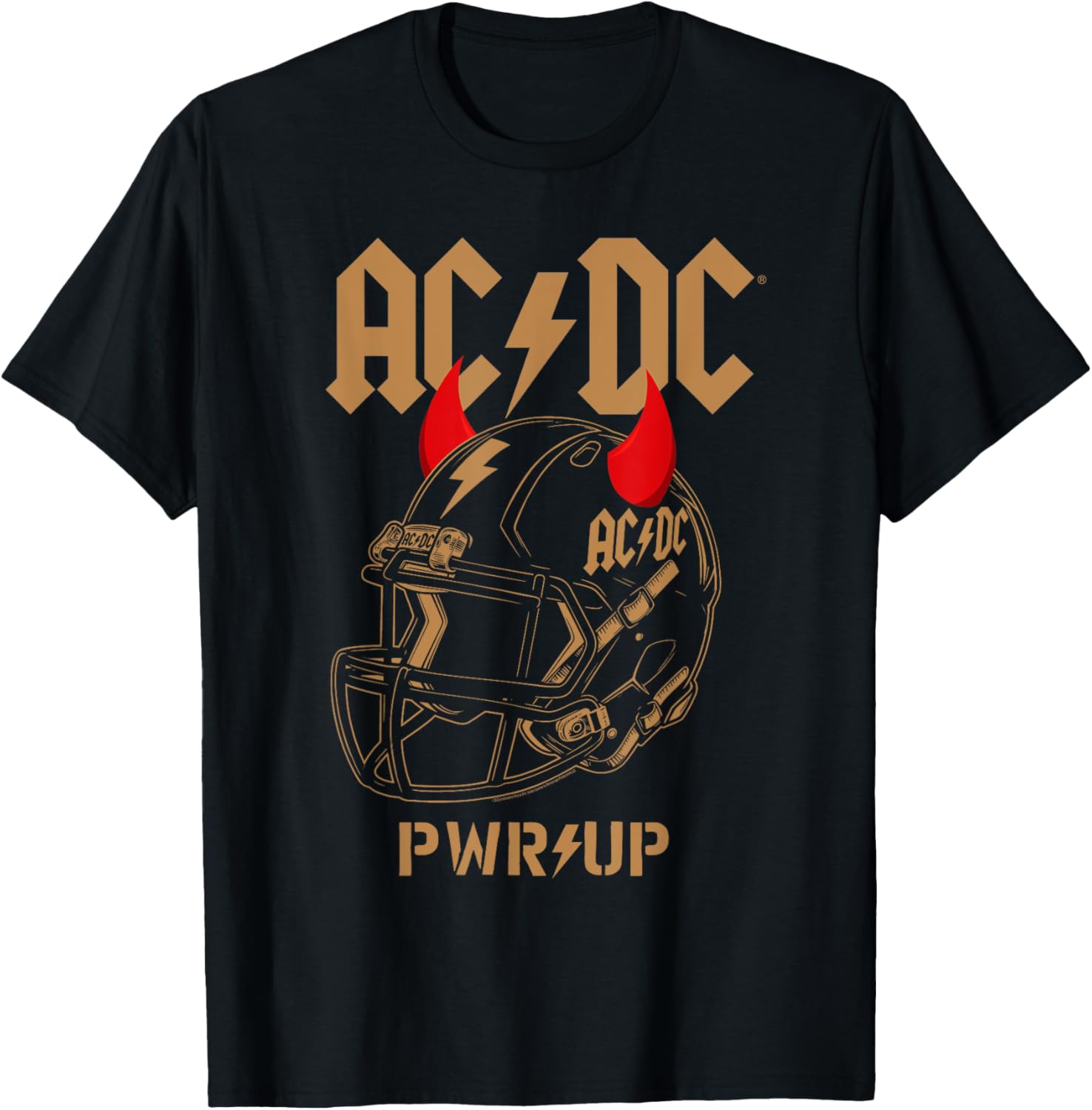 AC\/DC Are You Ready PWR UP Football Helmet 2025 Tour