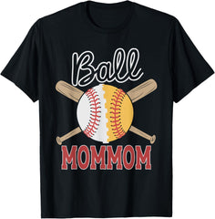 Ball Mommom Baseball Softball Player Team Sports