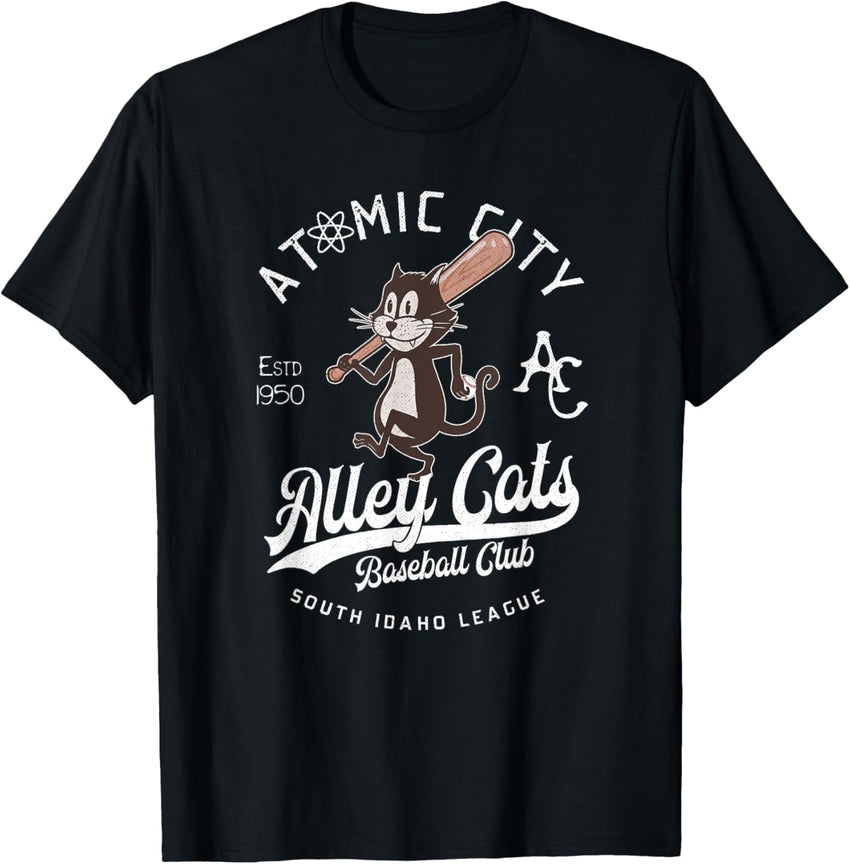 Atomic City Alley Cats Retro Minor League Baseball Team