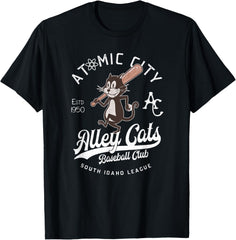 Atomic City Alley Cats Retro Minor League Baseball Team