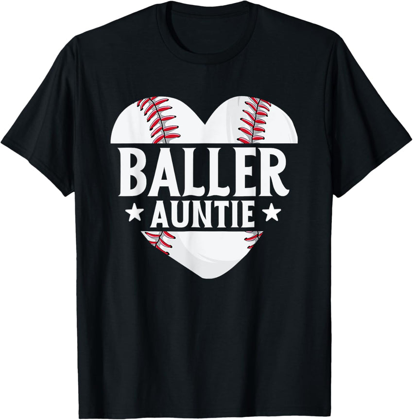 Baseball Aunt Gifts Baller Auntie Mother's Day Mom Women