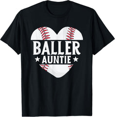 Baseball Aunt Gifts Baller Auntie Mother's Day Mom Women