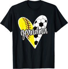Baller Grandma | Proud Softball Soccer Player Grandma
