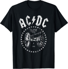 AC\/DC For Those About To Rock 1981 Distressed Cannon