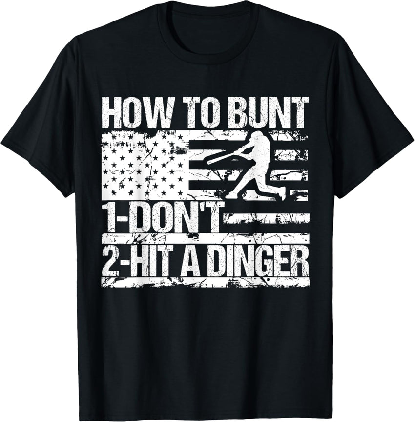 funny How to Bunt: Don't . Hit a Dinger - Funny Baseball