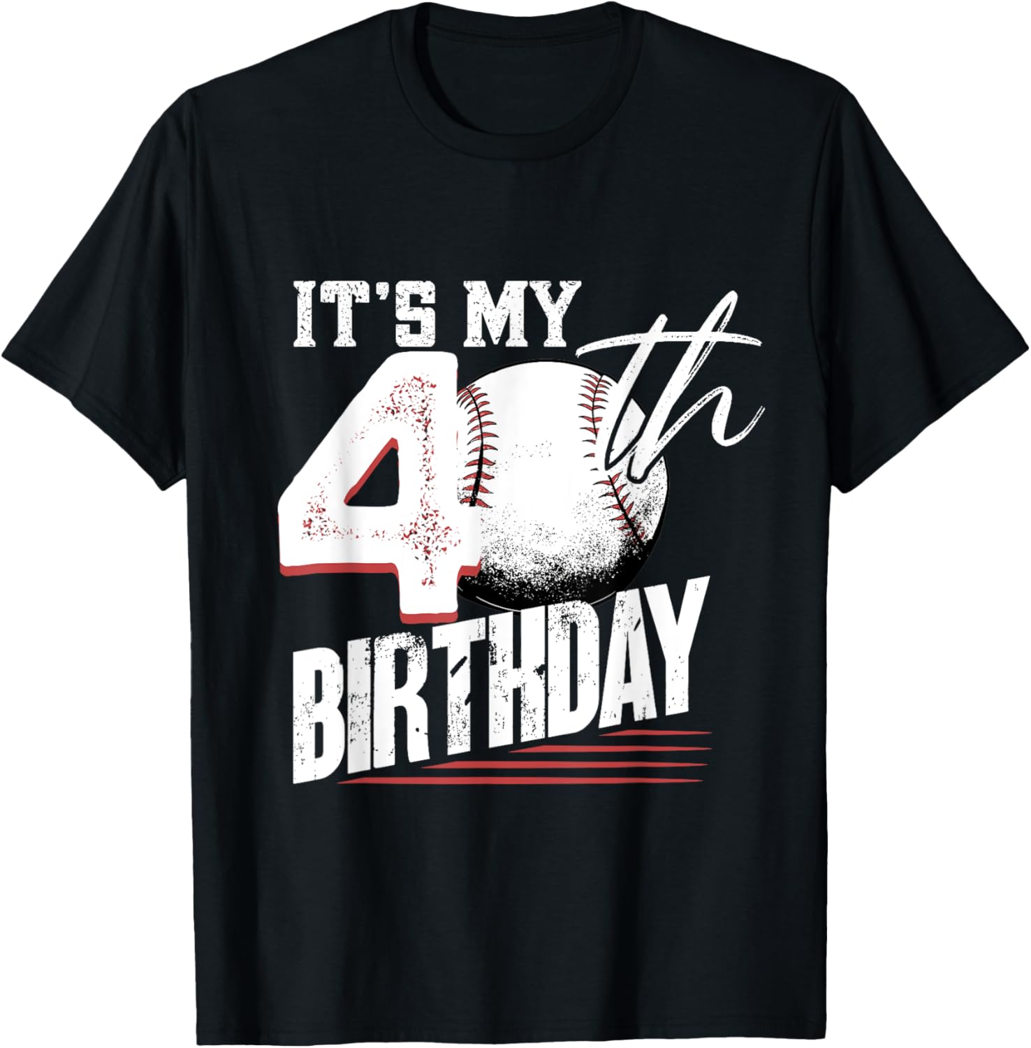 40 Years Old Vintage Baseball 40th Birthday