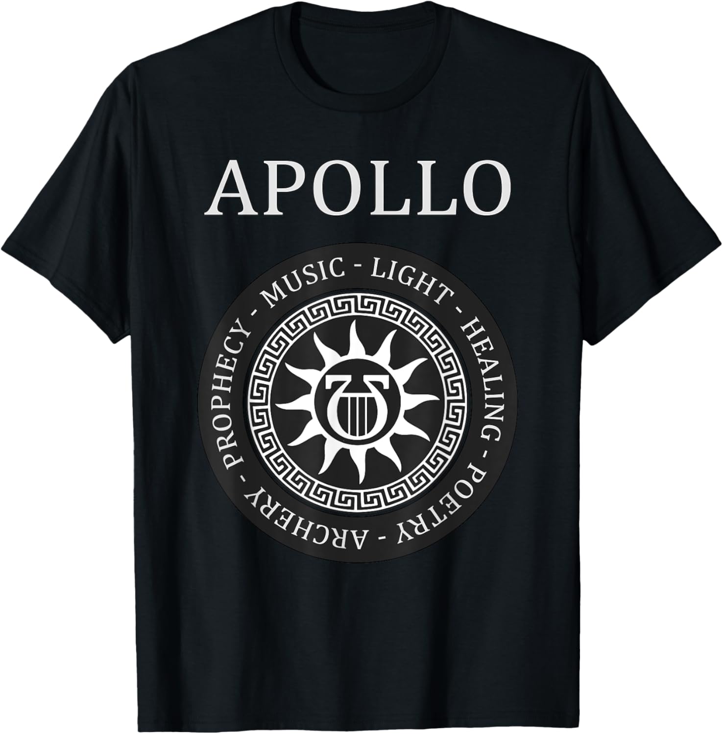 Apollo Ancient Greek God of Music Symbol