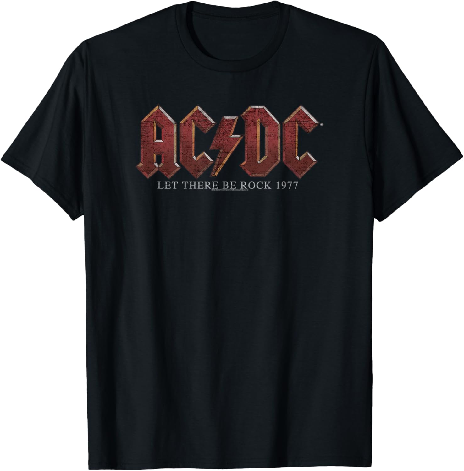 AC\/DC Let There Be Rock 1977 Title Text