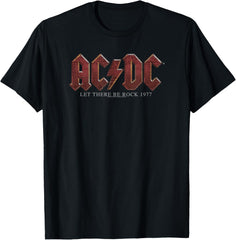 AC\/DC Let There Be Rock 1977 Title Text