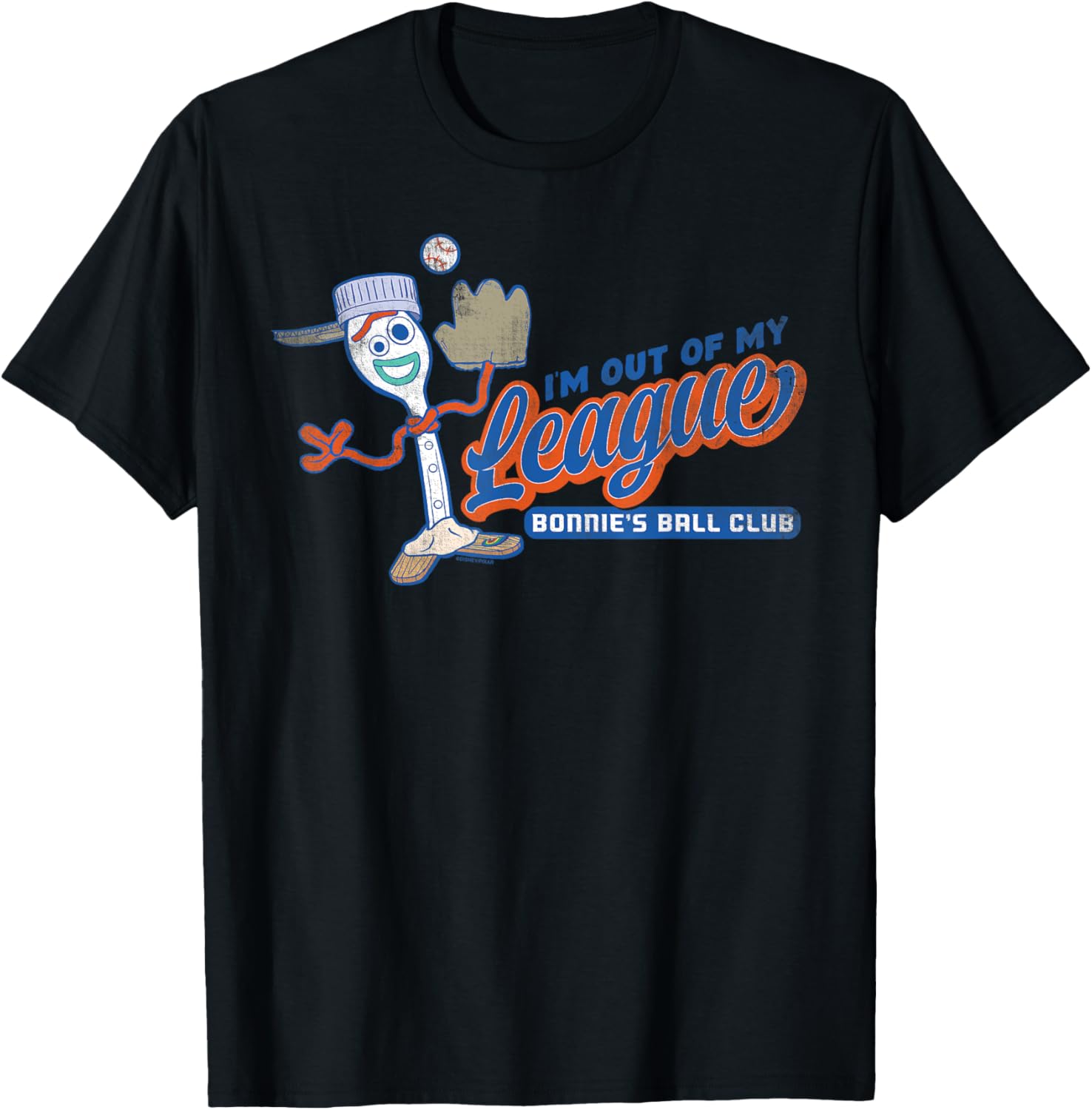 Disney and Pixar\u2019s Toy Story Forky Baseball Sports My League