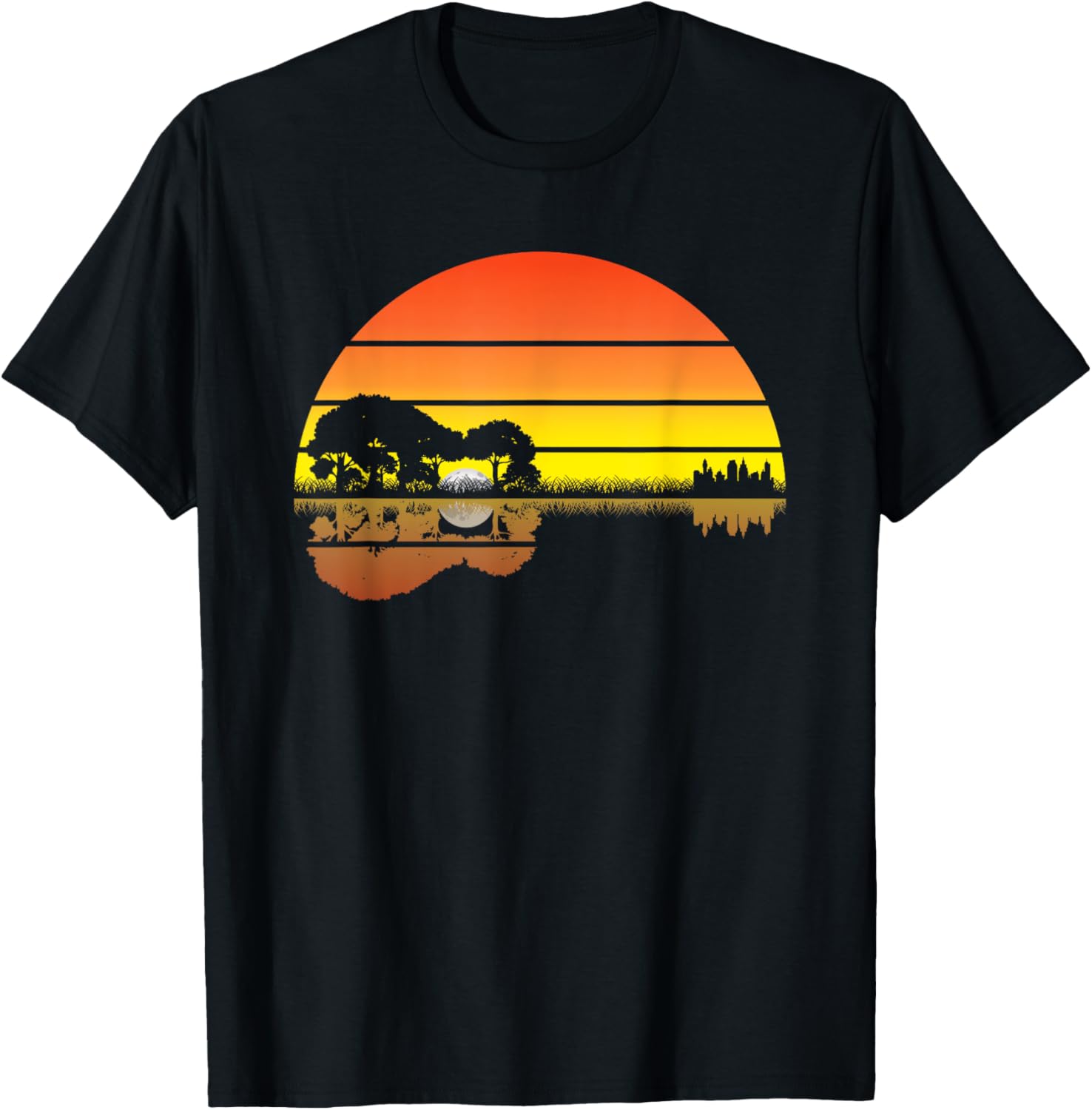 Acoustic Guitar Lake Sunset Guitarist Musician Music Rock