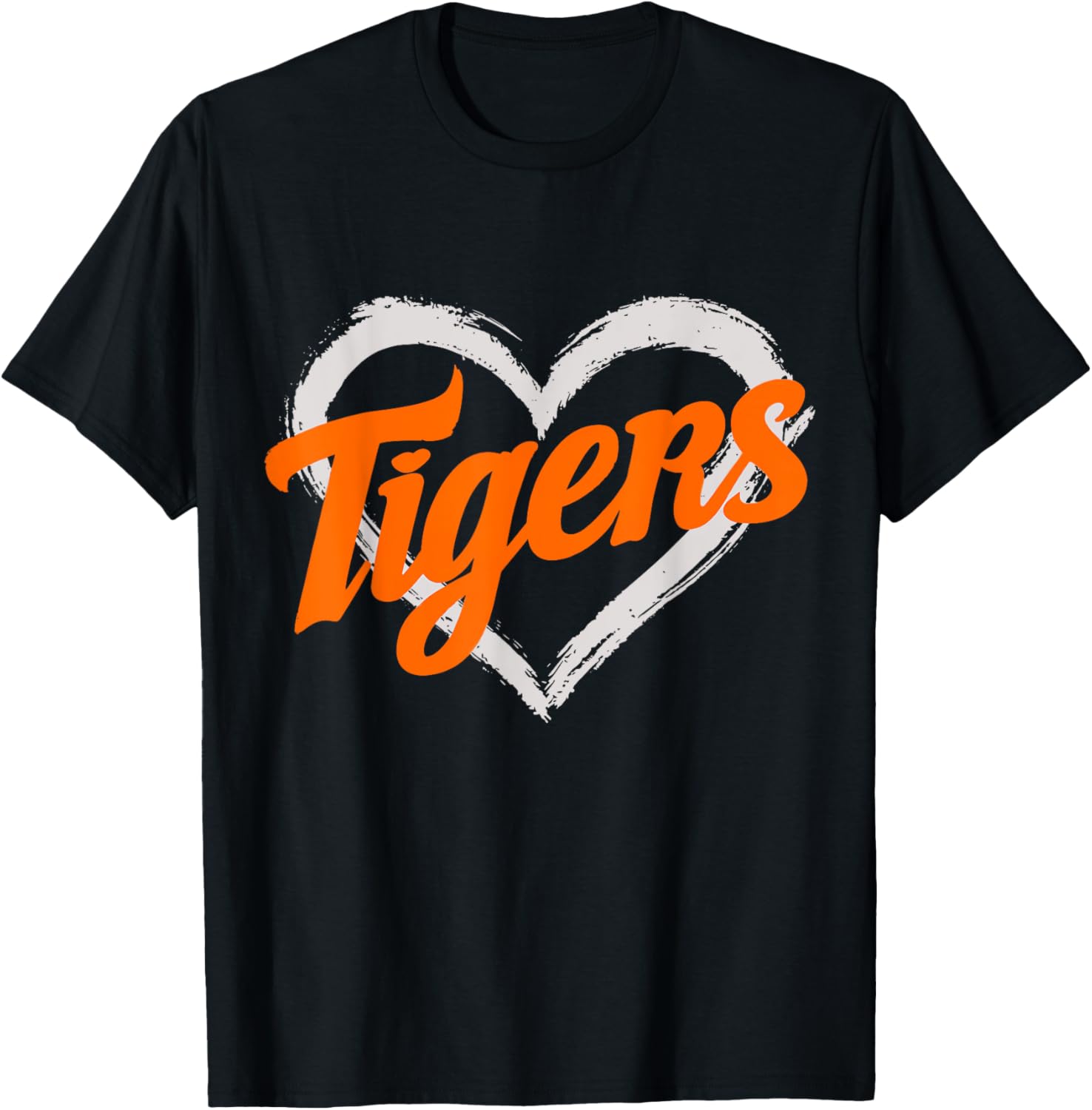 Vintage Tigers Heart Throwback Retro