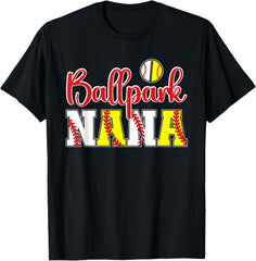 Ballpark Nana Softball Baseball Nana Grandma