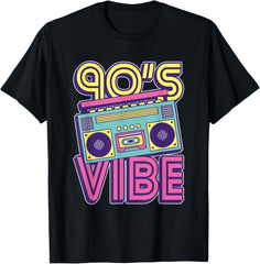 90s Vibe 1990s Music Lover Nineties Costume Party Retro 90s