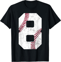 2017 8th Birthday Gift 8 Years Old Baseball Eighth Boys Kids