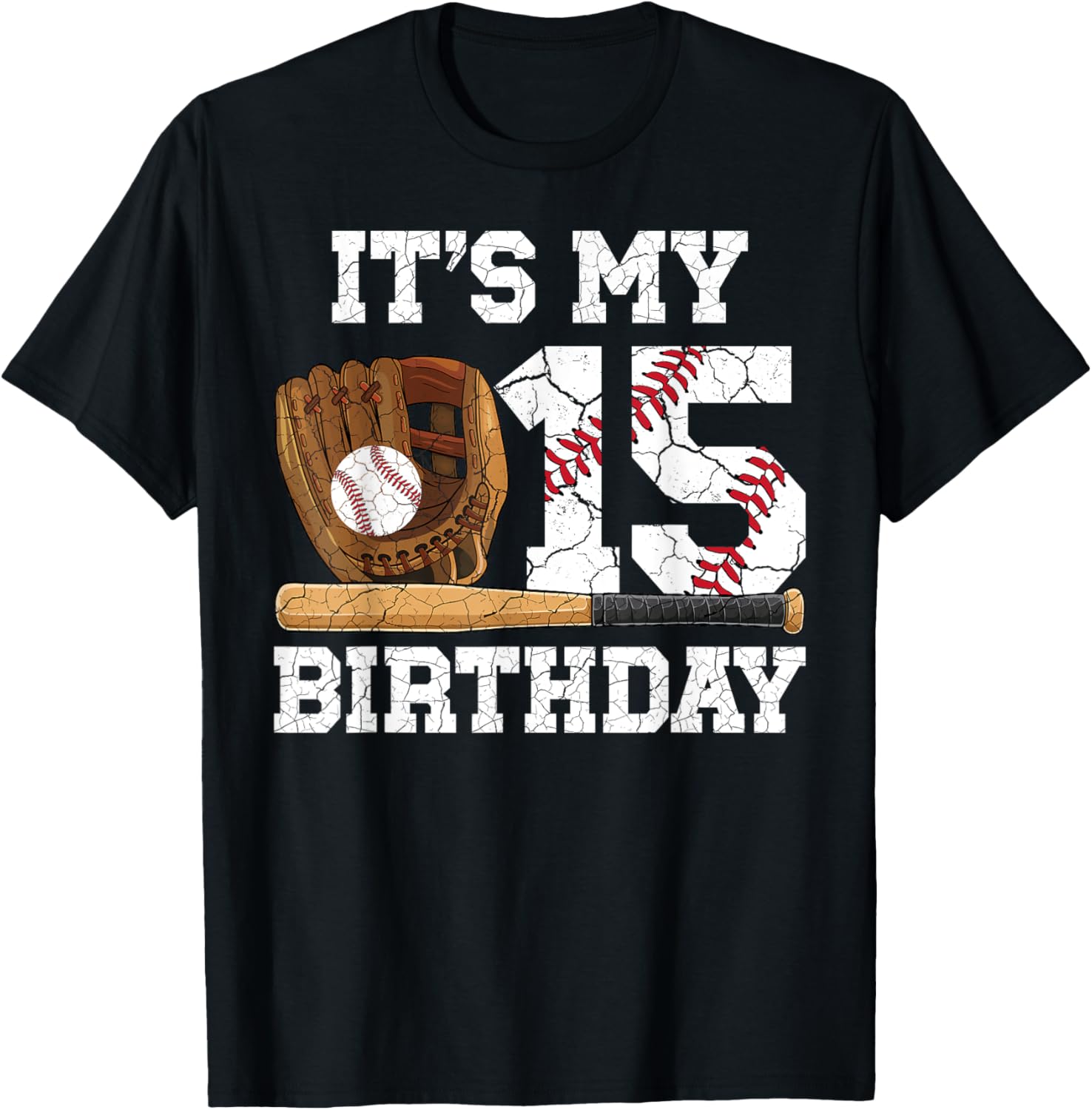 15th Birthday Baseball 15 Year Old Baseball Player