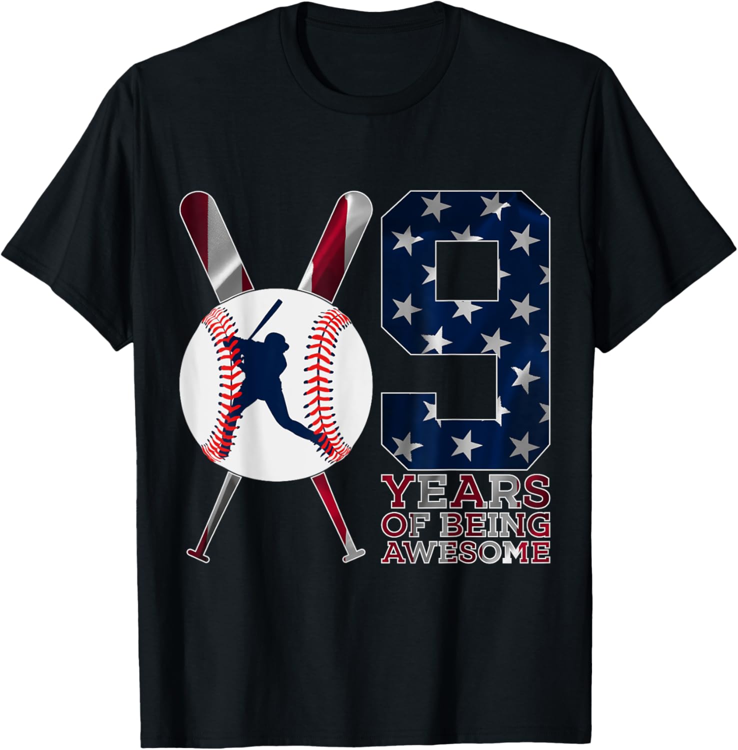 9 YEARS OF BEING AWESOME BASEBALL 9TH BIRTHDAY