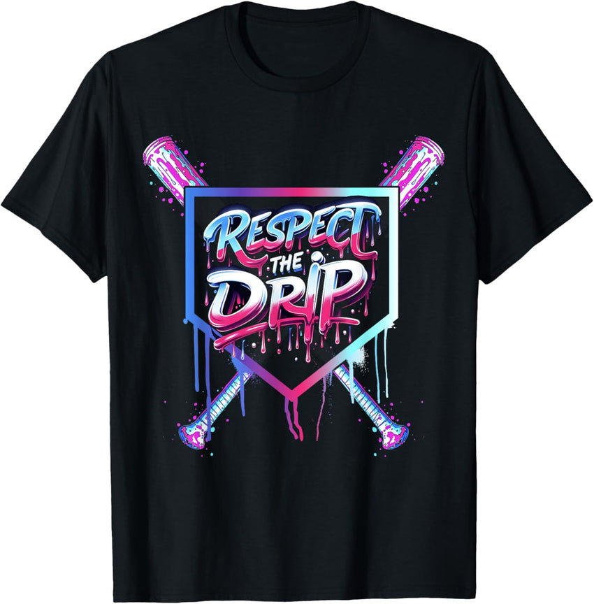 Baseball Drip Boys Ice Cream Drip Youth Respect The Drip