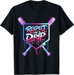 Baseball Drip Boys Ice Cream Drip Youth Respect The Drip