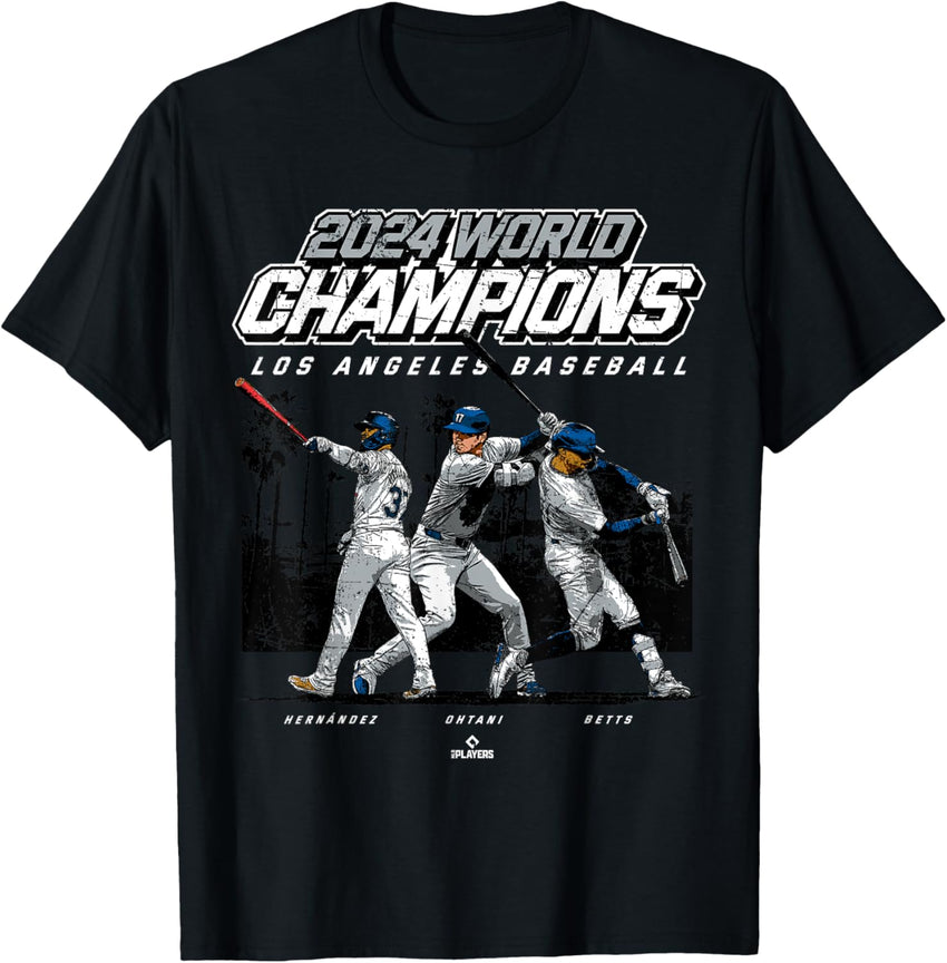2024 Los Angeles World Champions Ohtani, Betts & Hernández