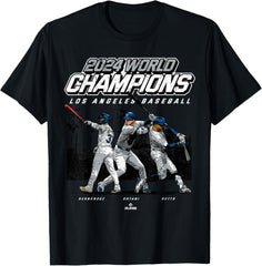 2024 Los Angeles World Champions Ohtani, Betts & Hernández