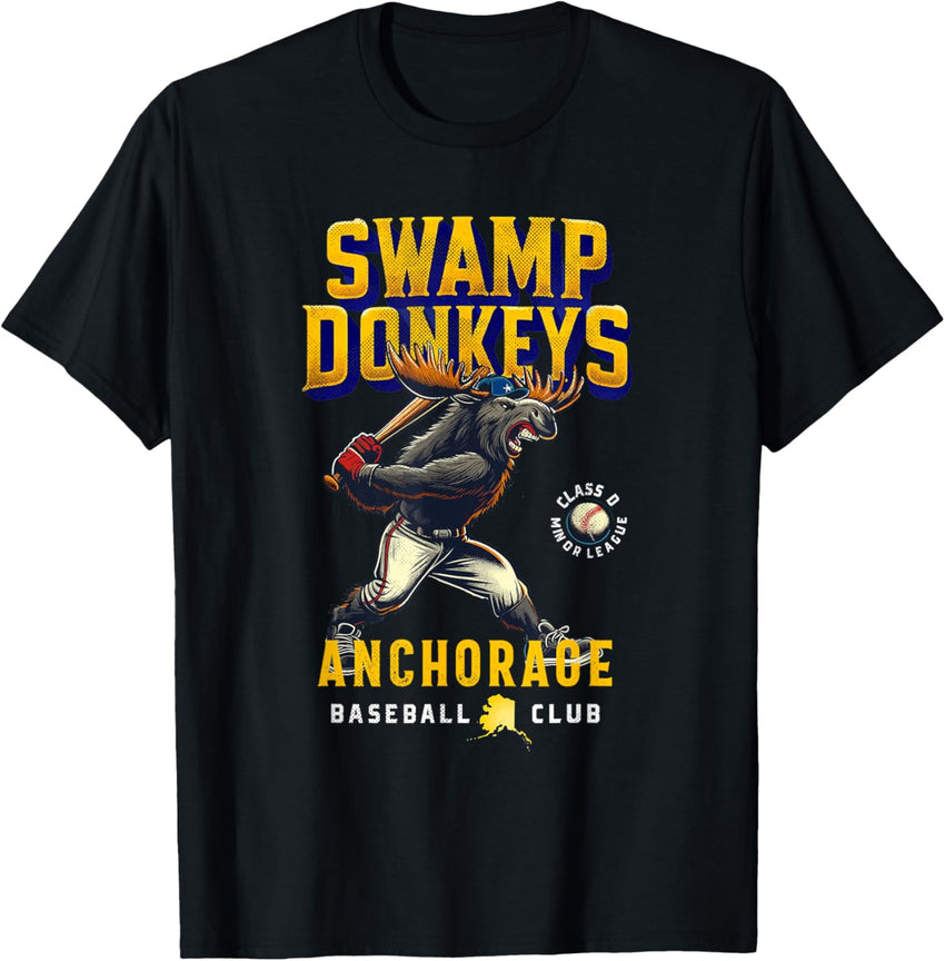 Anchorage Swamp Donkeys Retro Minor League Baseball Team