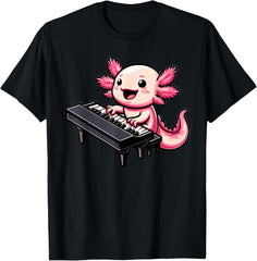 Axolotl Playing Piano Axolotls Musician Music